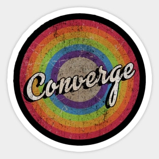 Converge - Vintage Sticker